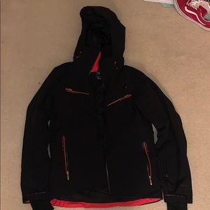 The North Face black HyVent snow jacket SMALL $150